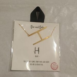 One and Only 18K Gold Dipped Necklace